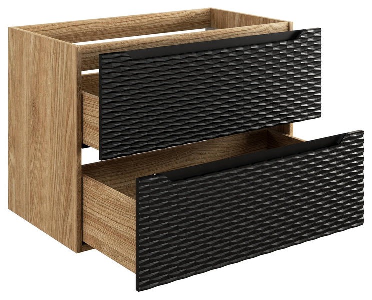 Szafka Pod Umywalkę 80 cm OCEAN BLACK