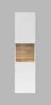 Ava Witryna 1-drzwiowa Biały Mat/Dąb Wotan