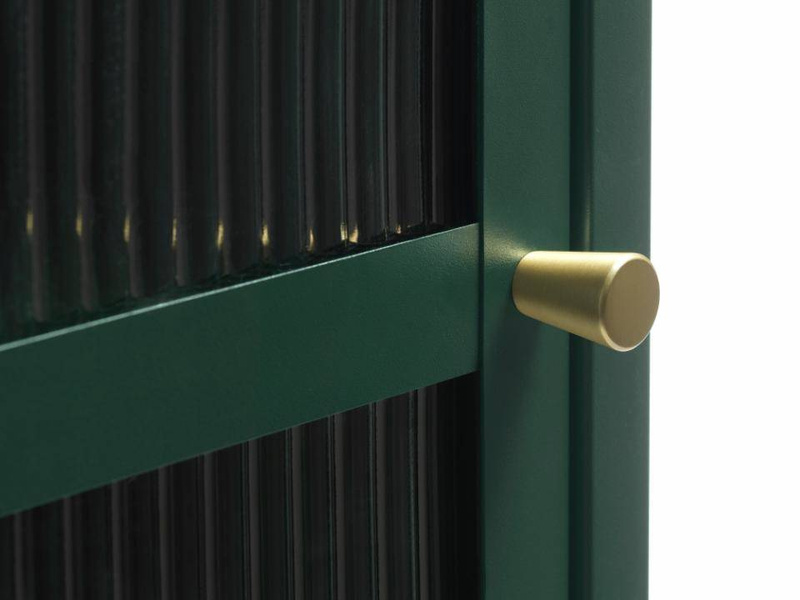 Witryna Bronco H160 cm zielona