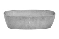 Umywalka nablatowa ceramiczna ANNA MH1 Mat Szara
