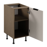 Szafka Kuchenna Dolna 1D Sorento D45 P/L Baltic Storm Beżowy Mat