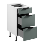 Szafka Kuchenna Dolna 3S Sorento D40S3 AX Biały Green