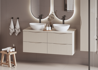 Blat Łazienkowy 120 cm Piasek Pustyni