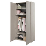 TEEN FLEX TF-01 - Szafa 2-drzwiowa Silk Flou