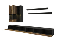 Baros Meblościanka Orzech Satynowy / Touchwood