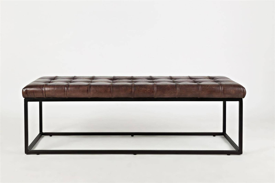 AV1730-78 Ławka pikowana Avola Dark Sienna