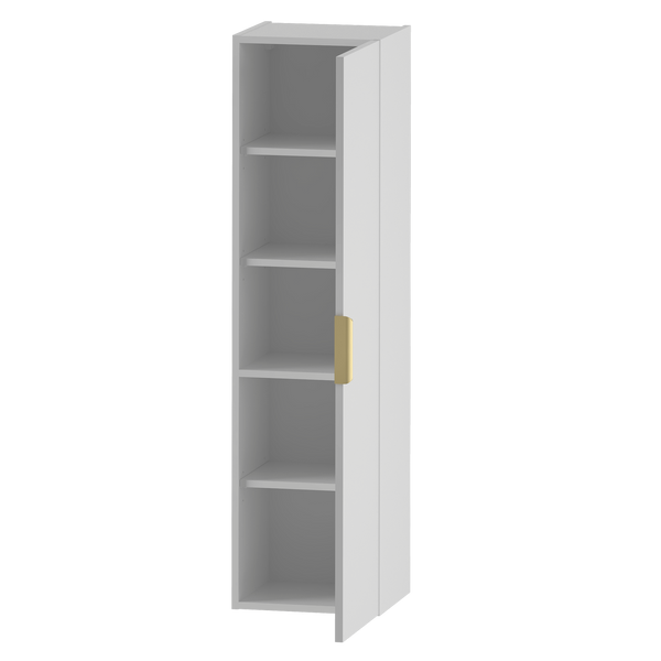 PILE-03 - Słupek Wysoki 1-drzwiowy Biały Mat