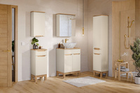 Szafka z Lustrem 60 cm 2D Bali Cashmere