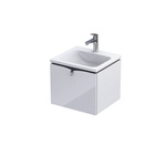 Oristo Szafka pod umywalkę 50 cm SIENA biały połysk