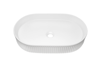 Umywalka Nablatowa Ceramiczna BEYOND 5 WHITE E-6564 Biały Mat
