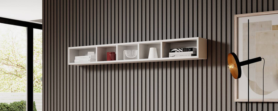 Toledo WM Półka Wisząca Biały Połysk