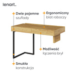 TEEN FLEX TF-06 - Biurko 110 2S Prawe/Lewe