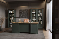 Evora Office - Regał Zielony Dąb Lefkas