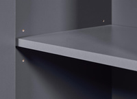 Komoda Silenzia 2T4S szara grafitowa