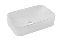 Umywalka Nablatowa Ceramiczna UN-KATI60-SW Biały Połysk