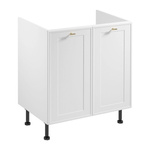 Szafka Kuchenna Dolna 2D Pod Zlew Sorento D80Z Biały Mat