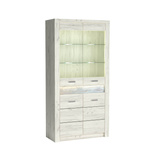 INDIANAPOLIS-3 - Witryna 4-drzwiowa Kraft Biały