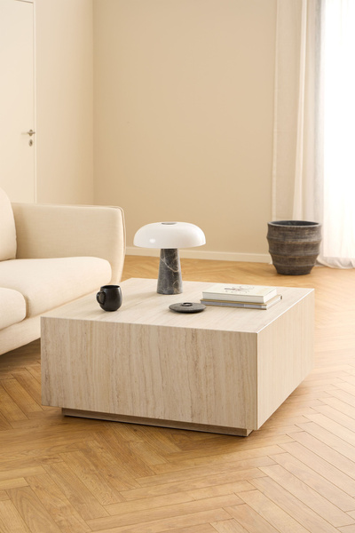 Actona Stolik Kawowy Dice Trawertyn