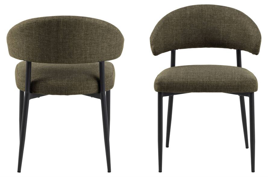 Actona Krzesło Do Jadalni Edina Zielony