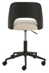Actona Krzesło Biurowe Lucy Beżowy Czarny mat