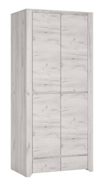 Angel TYP-20 - Szafa 2D-2S Dąb White Craft