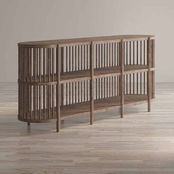 Jasnobrązowa komoda drewniana Avola AV2185-72