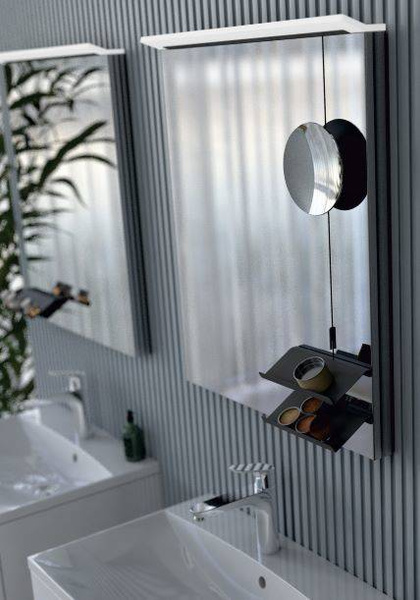 Oristo lustro 15 cm grafit mat