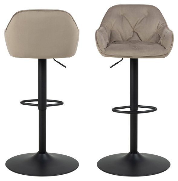 Actona Hoker Brooke Obrotowy Beżowy Czarny