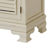 Pesaro 08 Komoda 4D/4S kremowa prowansalska drewno/mdf