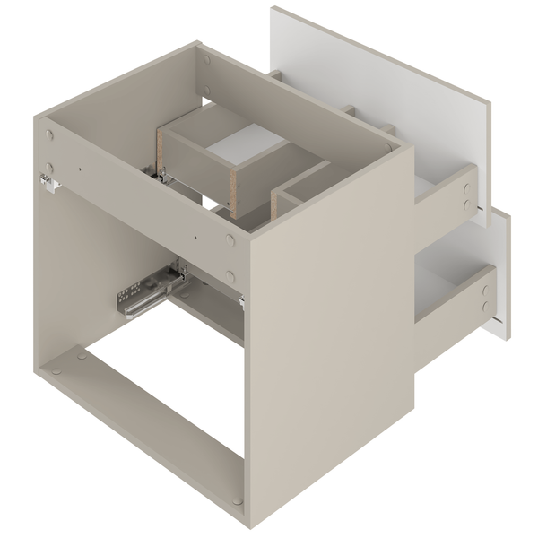 MARCO-02 Szafka Pod Umywalkę 2S 60 cm Kaszmir