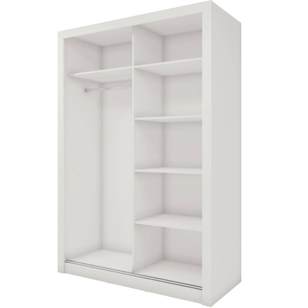 IDEA ID-17 - Szafa Przesuwna 2-drzwiowa Biała