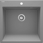 Zlewozmywak granitowy 1-komorowy Eridan