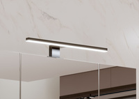 ALA - Lampa LED Nad Szafkę 40 cm Czarny 230V IP44