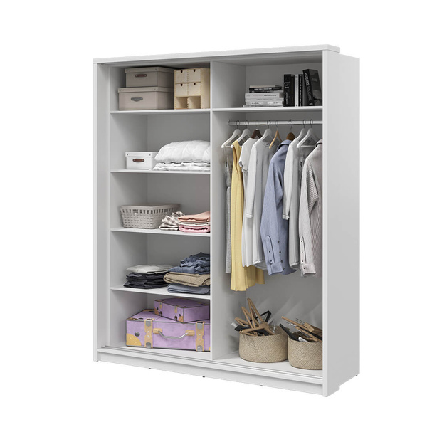 ARTI AR-25 - Szafa Przesuwna 2-drzwiowa Biała