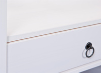 Stolik kawowy PROVENCE 1 drewniany biały