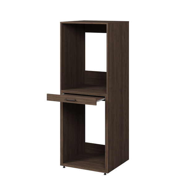 Aza - Zabudowa na Pralkę i Suszarkę 1P Orzech Villa