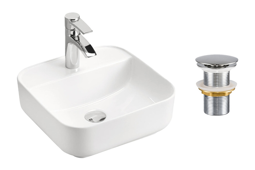 Korek do Umywalek Comad Chrom Srebrny