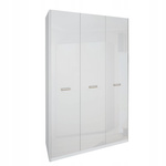 Bella BL-23-WB - Szafa 3-drzwiowa Biały Mat Biały Połysk