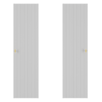 ELEGANTE-08 - Słupek Wysoki 1-drzwiowy Biały Mat