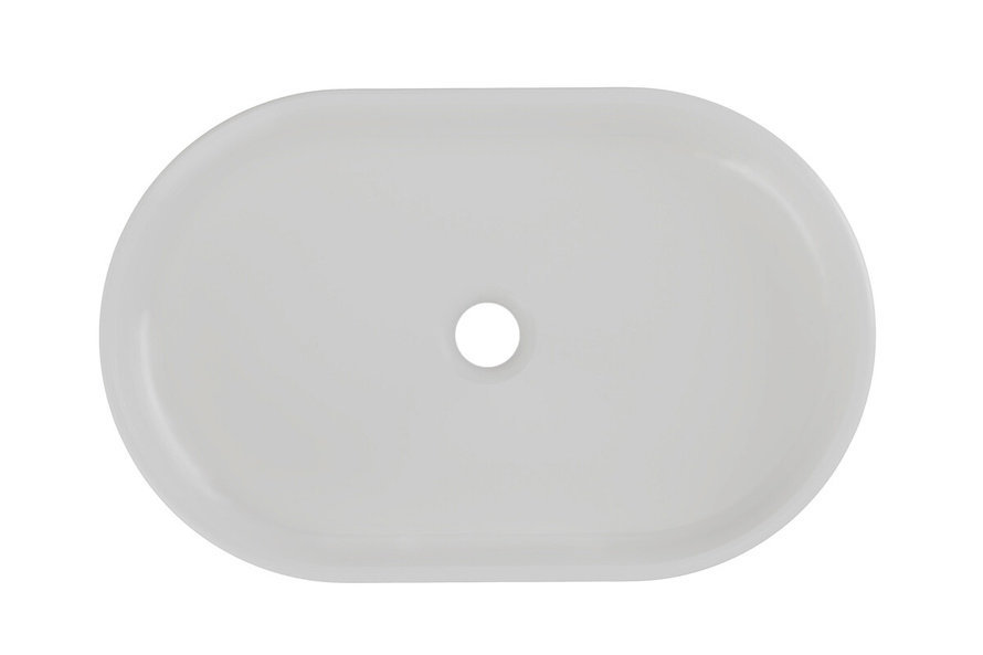 Zestaw Szafka z Blatem i Umywalka Nablatowa 120 cm Ovalia Cremona