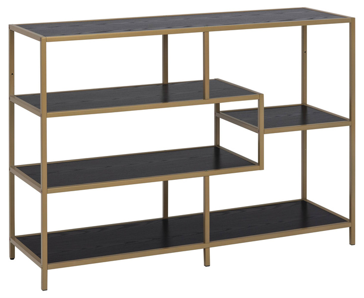 Seaford Regał Czarny