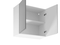 Szafka Kuchenna Górna 2-drzwiowa G80 Aspen Grey Szary Połysk