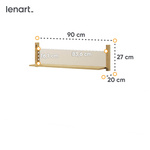 LENNY LY-05 - Półka Wisząca Dąb Artisan/Beż/Truflowa