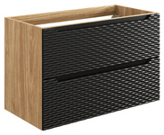 Szafka Pod Umywalkę 90 cm OCEAN BLACK