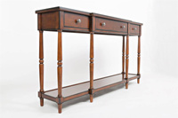 AV1632-60 Avola konsola brązowa 3S Avola antique Mahogany