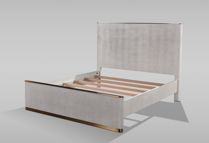 Stilig Bedroom ST890Q Łóżko tapicerowane 160cm + 2 szafki nocne ST891