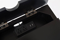 AV275-22  Szafka 1D/1S Avola Antique Black