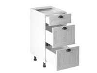 Szafka Kuchenna Dolna 3 Szuflady D40S3 Prowansja Sosna Andersen Biały Mat