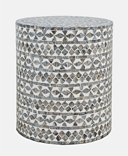 AV1730-28GT Stolik okrągły Avola Grey Tribal