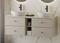 RAY-02 - Szafka pod Umywalkę 2S 60 cm Cashmere